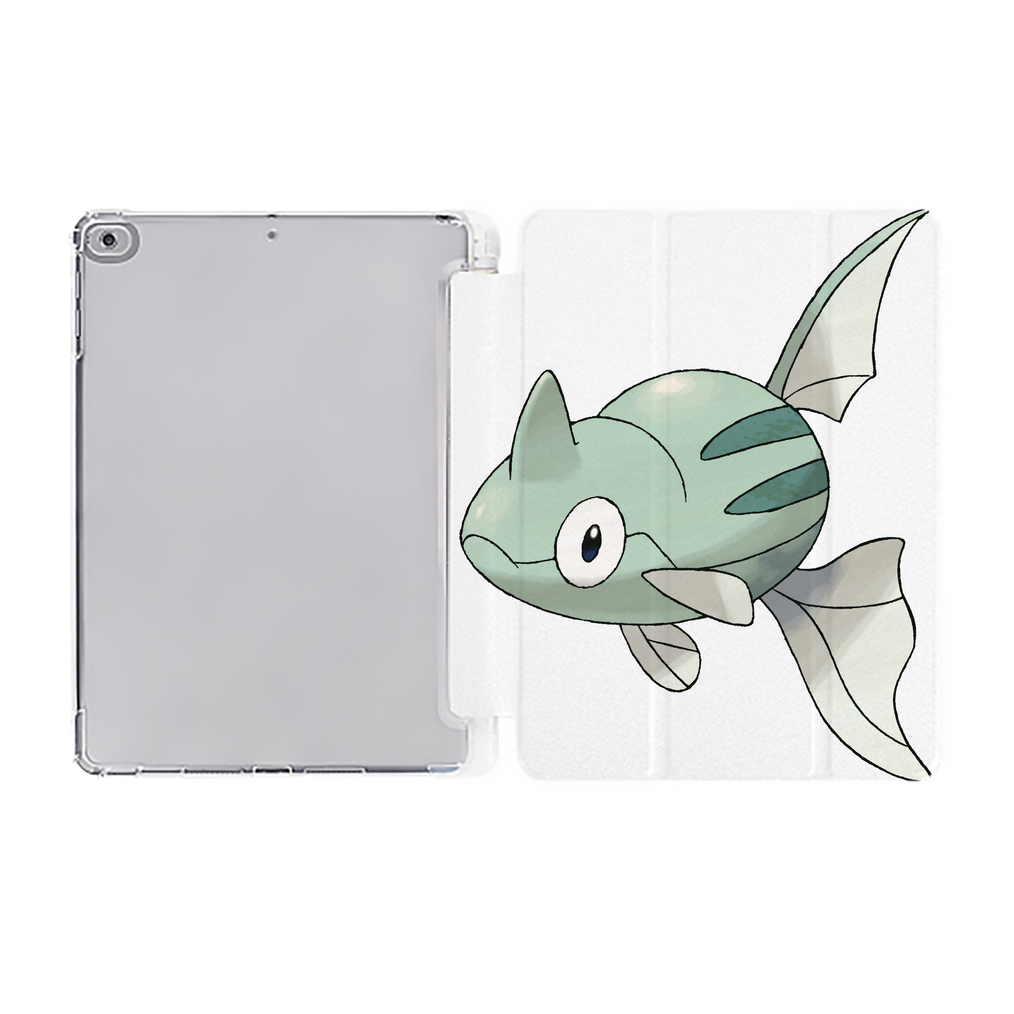 （画像用） ポケットモンスター Pokémon IPad ケース ペン収納付き 三つ折りスタンド PUレザー×シリコン 対応機種9.5/10.5/10.9インチ